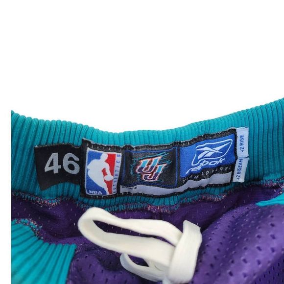 NBA Reebok Team Issued Apparel Utah Jazz Pro Cut Purple 2002-2003 Sz 46 - Picture 7 of 8